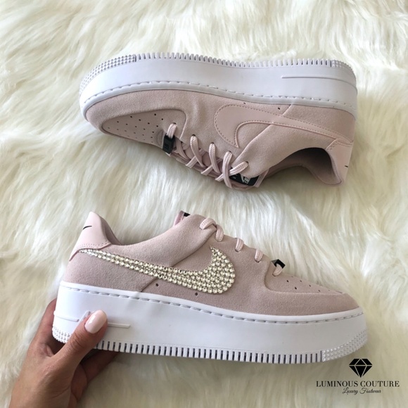 Swarovski® Nike Air Force 1 Sage Low - Picture 8 of 10